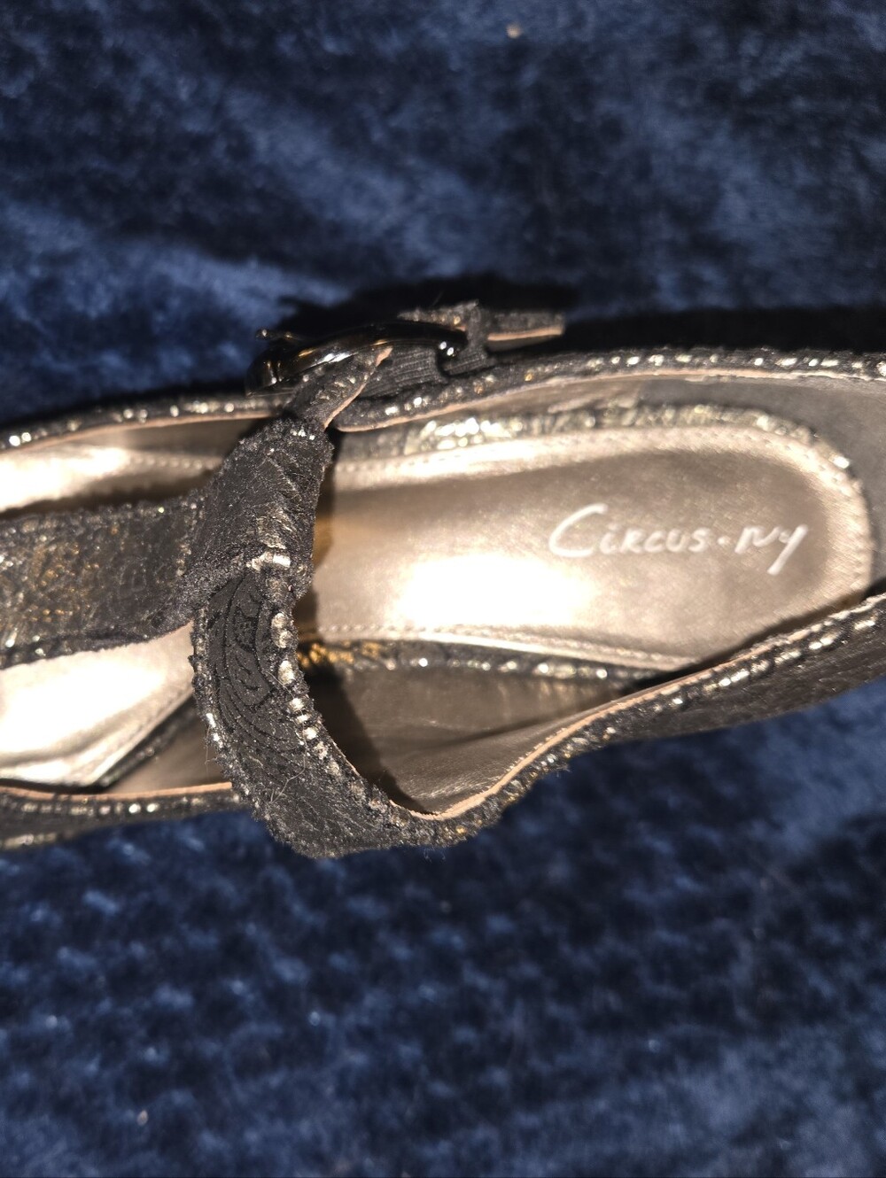 Circus NY by Sam Edelman Brocade Size 7 Kay Mary Janes - Picture 2 of 7